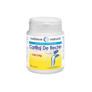 Cartilaj de rechin 740 mg, 90 capsule, Noblesse
