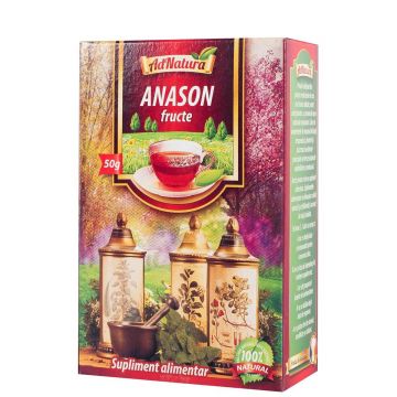 Ceai anason fructe, 50 g, AdNatura