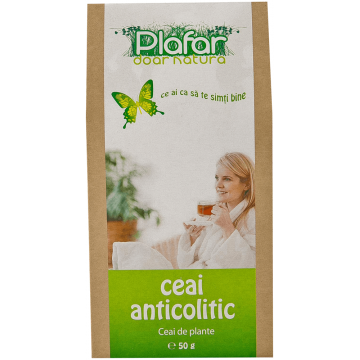 Ceai anticolitic, 50 g, Plafar