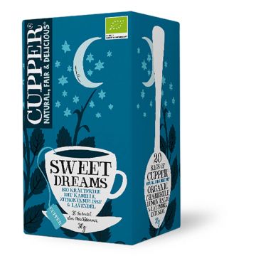 Ceai bio Sweet Dreams Cupper, 20 plicuri, Allos Hof