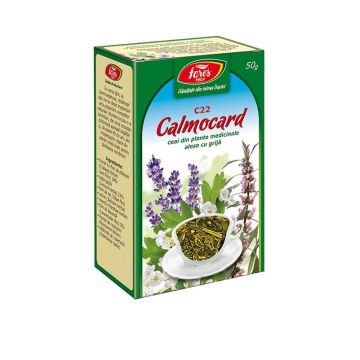 Ceai Calmocard, C22, 50 g, Fares