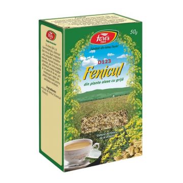 Ceai de fenicul, D123, 50 g, Fares