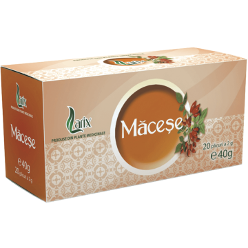 Ceai de Macese, 20 plicuri, Larix
