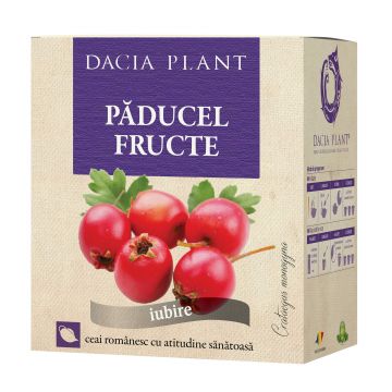 Ceai de Păducel fructe, 50g, Dacia Plant