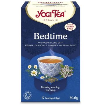 Ceai de seara Bedtime, 17 plicuri, Yogi Tea