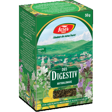 Ceai Digestiv, D65, 50 g, Fares