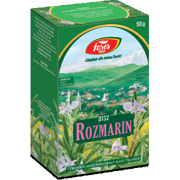 Ceai frunze Rozmarin, D132, 50 g, Fares