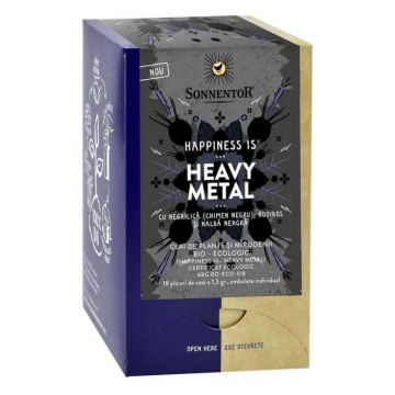 Ceai Heavy Metal, 18 plicuri, Sonnentor