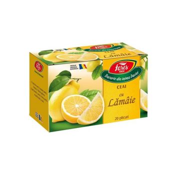 Ceai Lămâie Aromfruct, 20 plicuri, Fares