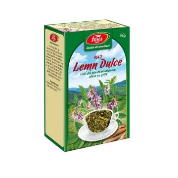 Ceai Lemn Dulce rădăcină, R47, 50 g, Fares