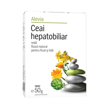 Ceai medicinal hepatobiliar, 50 g, Alevia