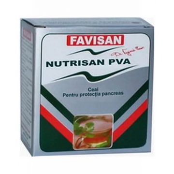 Ceai pentru pancreas Nutrisan PVA, 50 g, Favisan