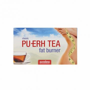 Ceai pentru slabit PuErh Tea, 20 plicuri, Purasana