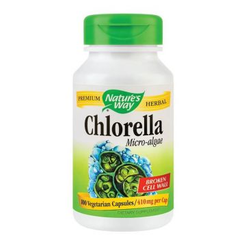 Chlorella Micro-algae 410mg Nature's Way, 100 capsule, Secom