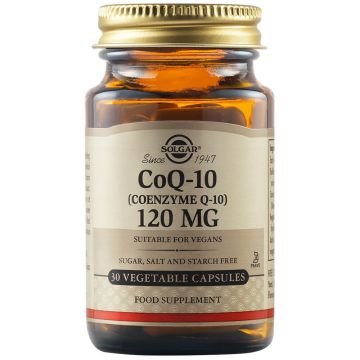 Coenzyme Q10 120 mg, 30 capsule vegetale, Solgar