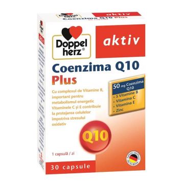 Coenzima Q10 Plus pentru metabolism, 30 capsule, Doppelherz