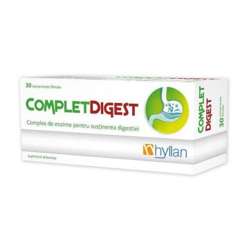Complet Digest, 30 comprimate, Hyllan