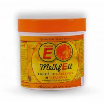 Crema cu galbenele si vitamina E Melkfett, 250 ml, Onedia