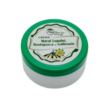 Crema cu marul lupului, rostopasca si galbenele, 100 ml, Natura Plant Crema cu marul lupului, rostopasca si galbenele, 100 ml, Natura Plant