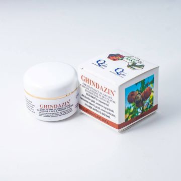 Crema extract de ghinda, castane si conifere Ghindazin, 50 ml, Elzin Plant