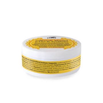 Crema tip balsam cu galbenele, musetel si ulei de sunatoare, 100 g, Dorel Plant