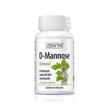 D-Mannose, 30 capsule vegetale, Zenyth