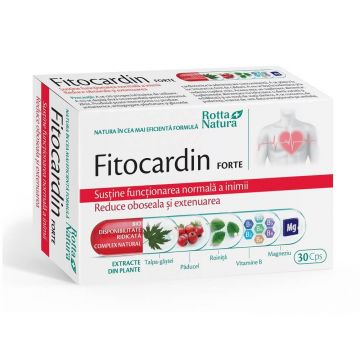 Fitocardin Forte, 30 capsule, Rotta Natura