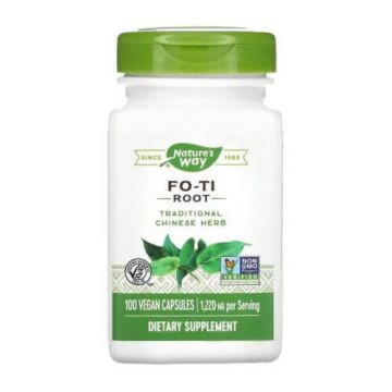 Fo-Ti Root 610mg Nature's Way, 100 capsule, Secom