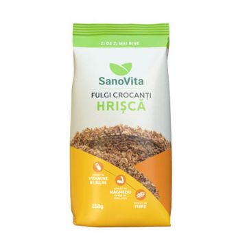 Fulgi de hrisca, 250 g, Sanovita