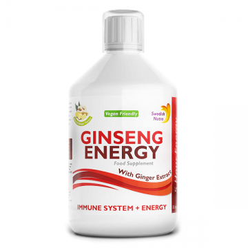 Ginseng Energy 2000Mg Lichid, 500ml, Swedish Nutra