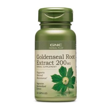 Goldenseal Herbal Plus (193312), 200 mg, 50 Capsule, GNC