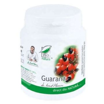 Guarana, 200 capsule, Pro Natura
