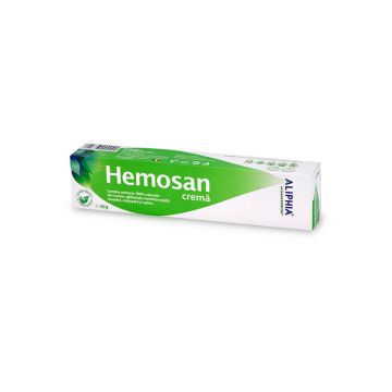 Hemosan crema Aliphia pentru zone inflamate, 40 g, Exhelios