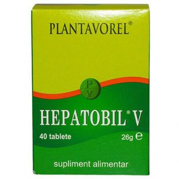 Hepatobil V, 40 tablete, Plantavorel