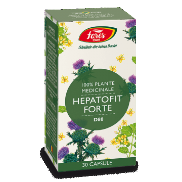 Hepatofit Forte D80, 30 capsule, Fares
