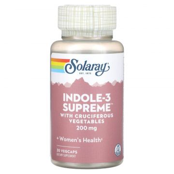 Indole-3 Suprem Solaray, 30 capsule, Secom 
