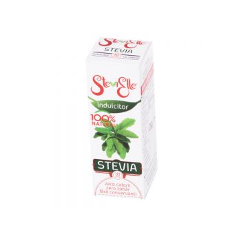 Îndulcitor cu Stevia SteviElle, 10 ml, Hermes Natural