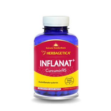 Inflanat Curcumin95, 120 capsule, Herbagetica