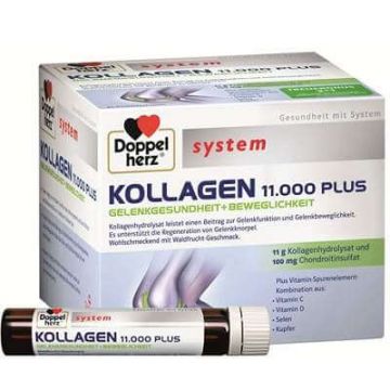 Kollagen 11.000 Plus, 10 flacoane unidoză, Doppelherz