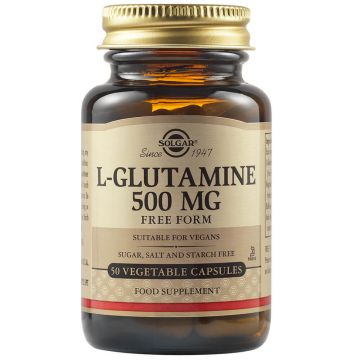 L-Glutamina 500 mg, 50 capsule, Solgar