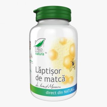 Laptisor de matca, 90 capsule, Pro Natura