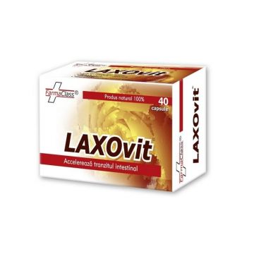 LaxoVit, 40 capsule, FarmaClass