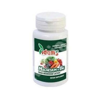 Magneziu B6, 90 tablete, Adams Vision Magneziu B6, 90 tablete, Adams Vision