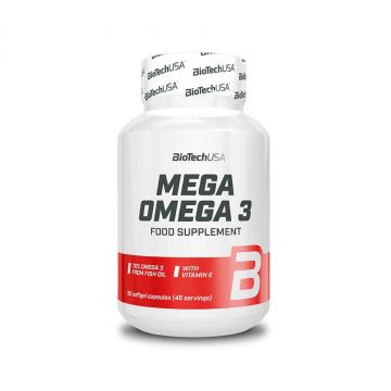 Mega Omega 3, 90 capsule moi, BioTech USA