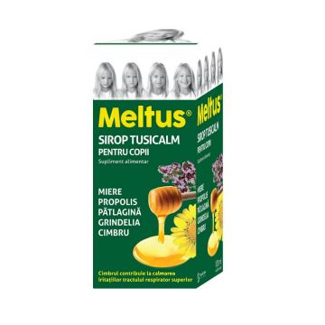 Meltus Tusicalm sirop pentru copii ,100 ml, Solacium Pharma