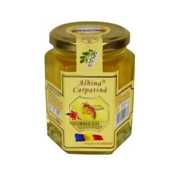 Miere de salcam Albina Carpatina, 360 g, Apicola Pastoral