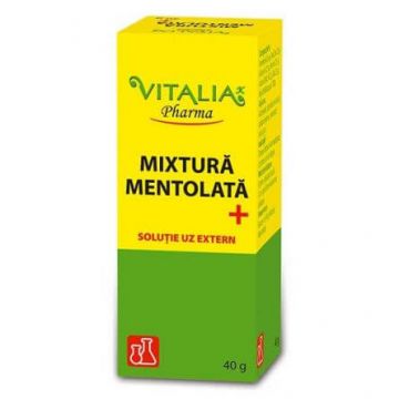 Mixtură mentolată+, 40 g, Vitalia