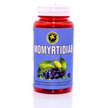 Momyrtidiab, 60 capsule, Hypericum