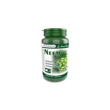 Neem, 60 capsule, Pro Natura