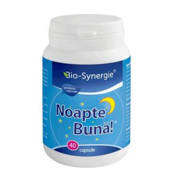 Noapte Bună, 40 capsule, Bio-Synergie